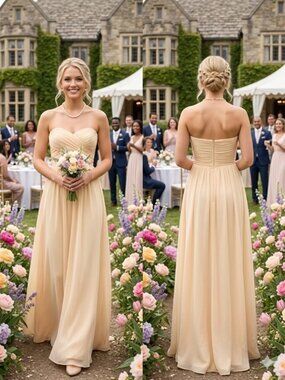 NWT-00P-J.Crew Wedding Bridesmaid Arabelle long dress in silk chiffon